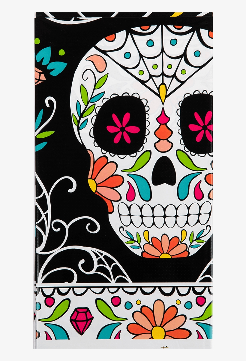 Day Of The Dead Table Cover - Dag Van De Doden, transparent png #8724483