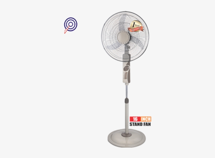 Restpoint 16" 3 Blades Standing Fan Rp-sf1602 - Mechanical Fan, transparent png #8725286