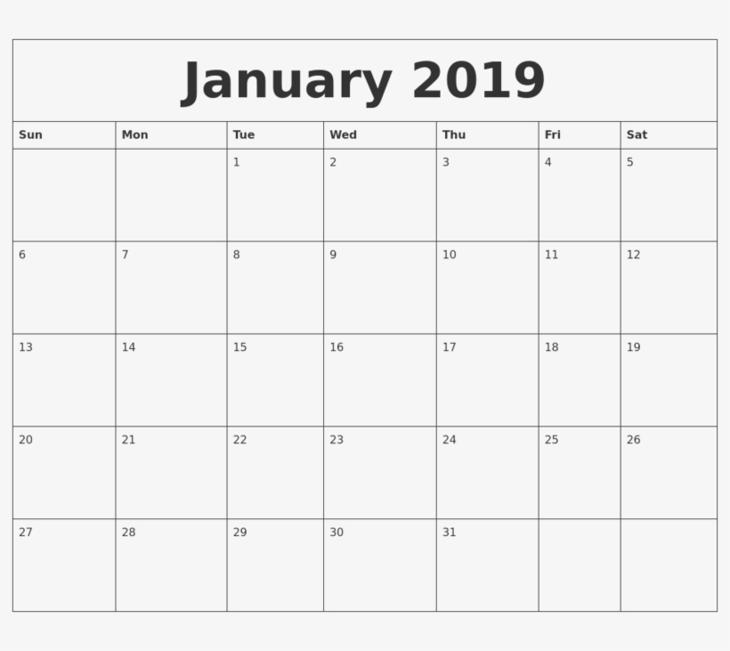 pics Transparent Blank Calendar Png 2019 calendar png transparent image