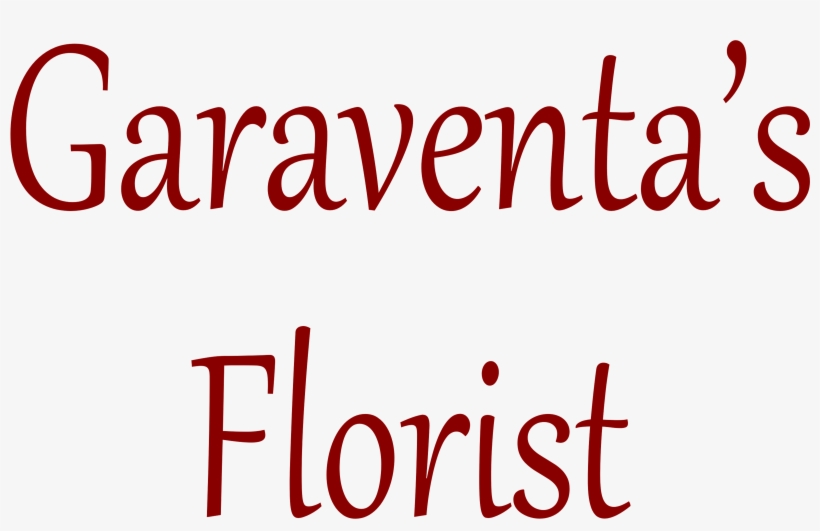 Garaventa Florist - Calligraphy, transparent png #8725348