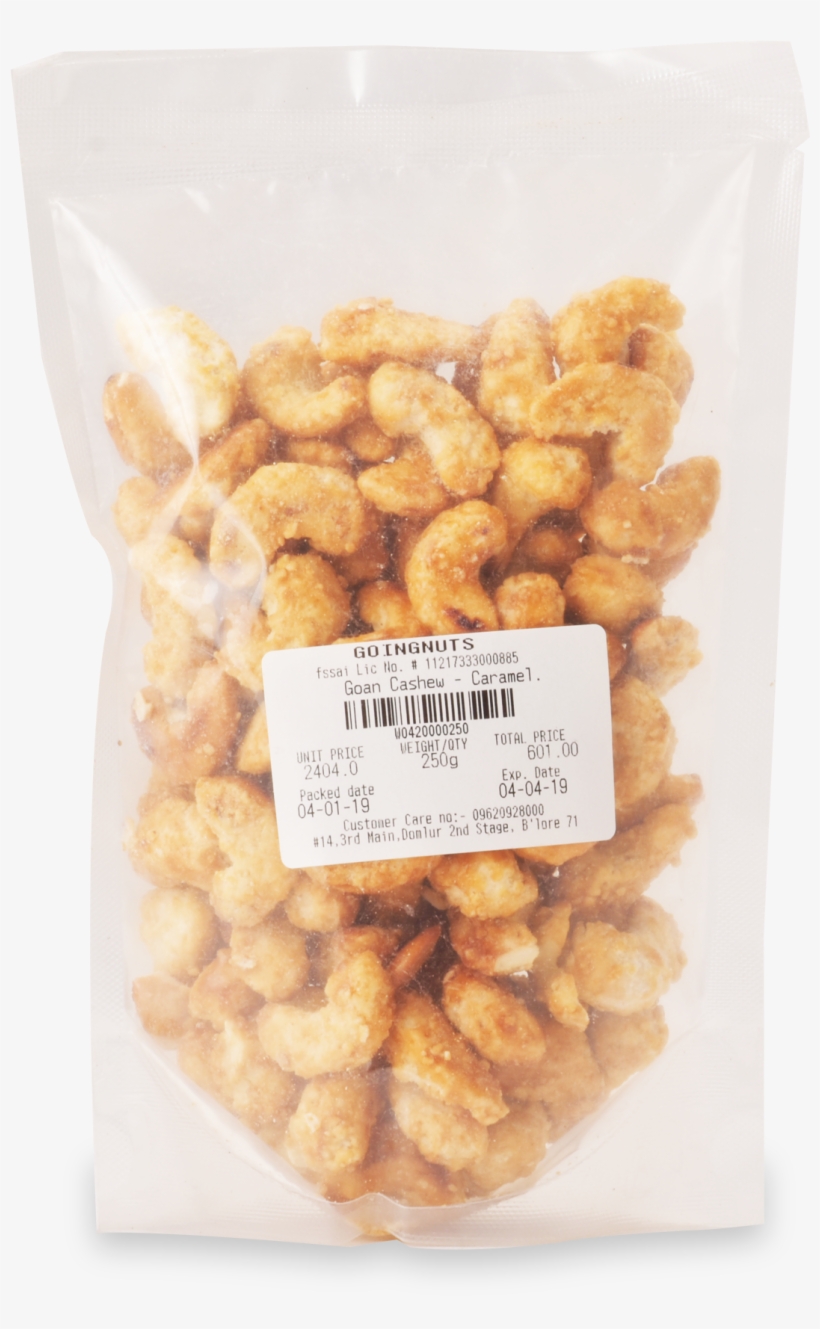 Goan Cashew Nuts- Caramel, transparent png #8725438