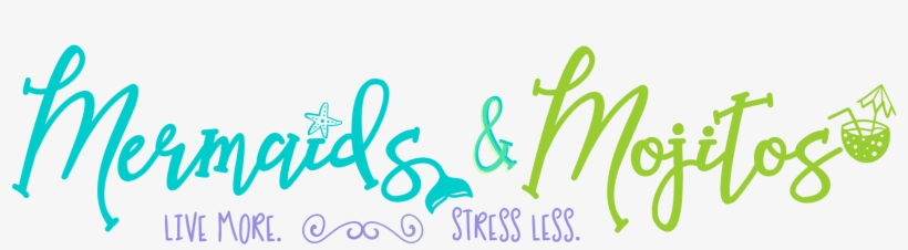 Mermaids & Mojitos - Calligraphy, transparent png #8725752
