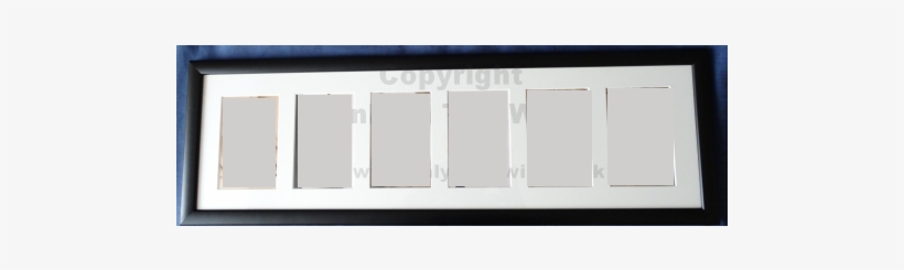 6 Letter Blank Name Frame Onlyinthewild Co Uk - Wall Clock, transparent png #8726118