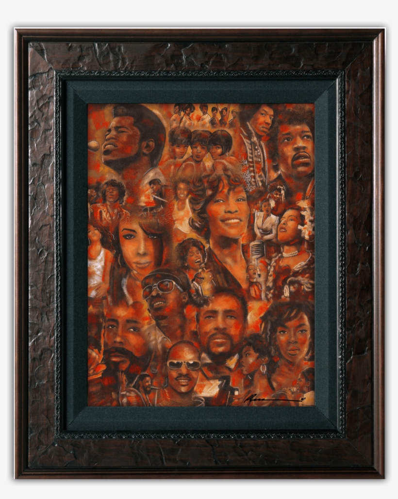 Music Icon Collage - Picture Frame, transparent png #8726545