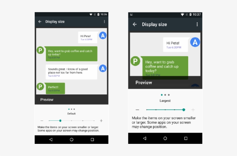 Accessibility Enhancements Android N - Android Show More, transparent png #8726884