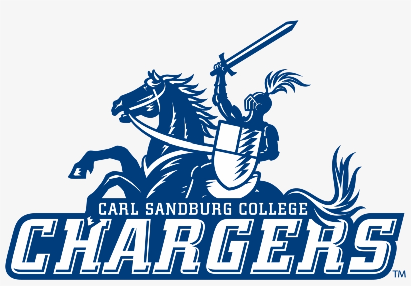 Chargers Blue & White - Carl Sandburg College Chargers, transparent png #8728075