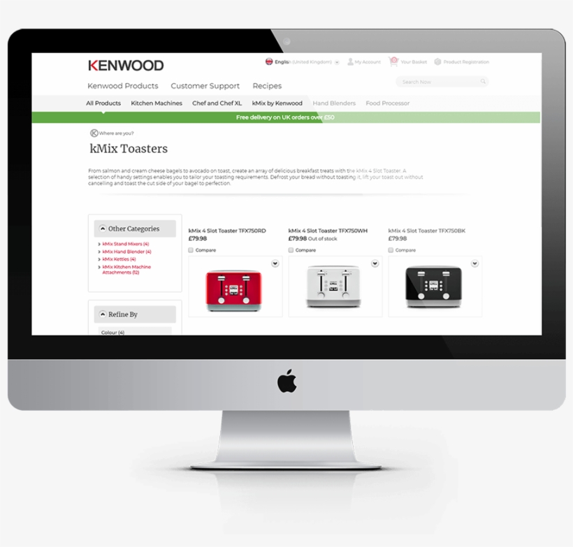 Awards Section - Imac Mockup Jpg, transparent png #8728339