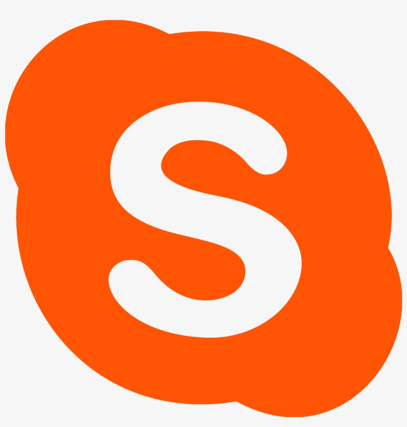 Logo Von Skype Microsoft - Skype App Transparent Background, transparent png #8728395