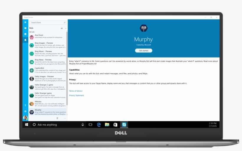 Enlarge - Skype Uwp, transparent png #8728476