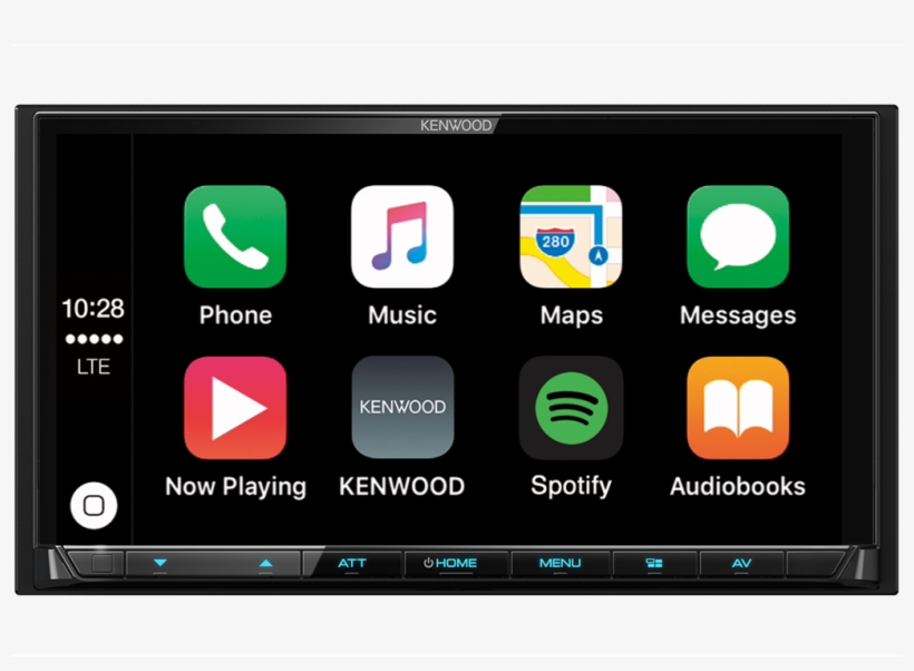 Kenwood Dmx-7017dabs 7" Android Auto/apple Carplay - Kenwood Dmx 7017dabs, transparent png #8728858
