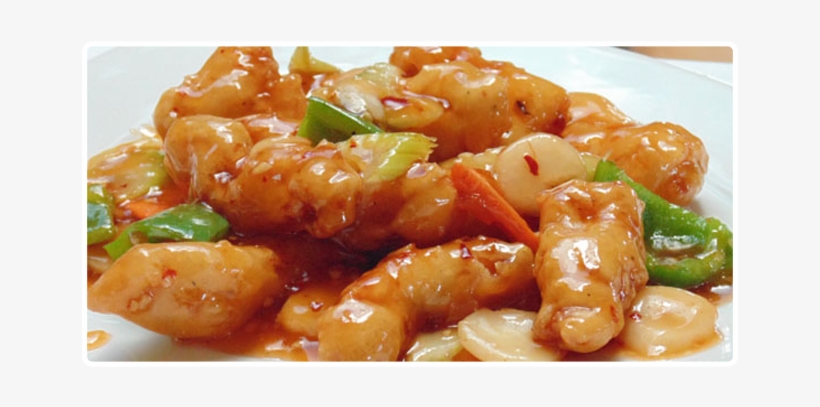 Enjoy Our Mouthwatering And Delicious Orange Chicken - Sweet And Sour Pork, transparent png #8730278