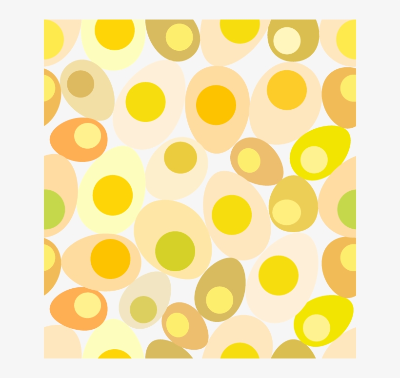 The Pattern Has Transparent Background, So In Principle - Egg Pattern, transparent png #8730359