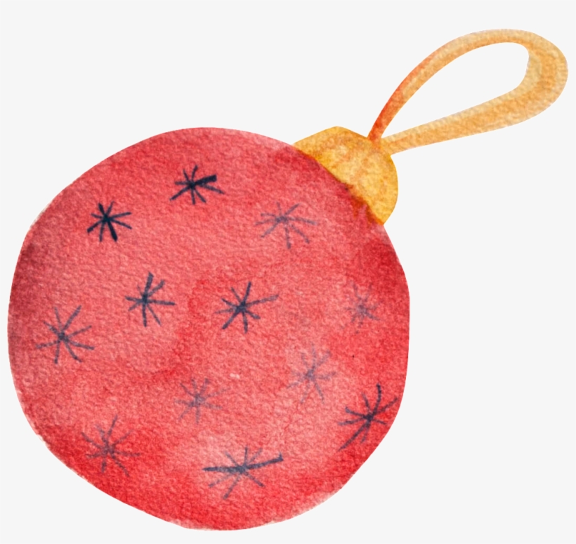 Hand Painted Red Pattern Ball Transparent Ball Png, transparent png #8730405