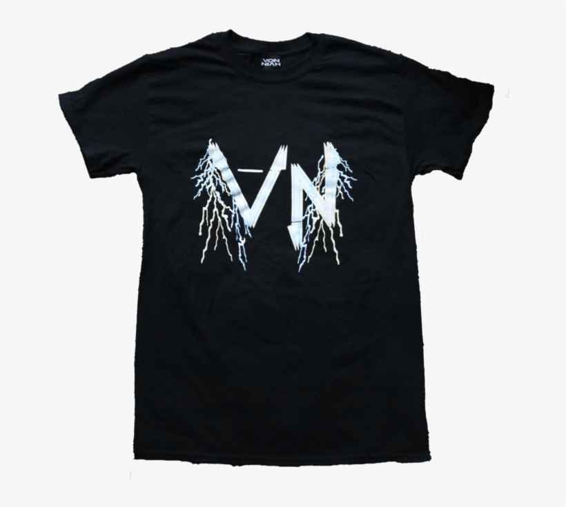 Vn Lightning T-shirt, transparent png #8731383