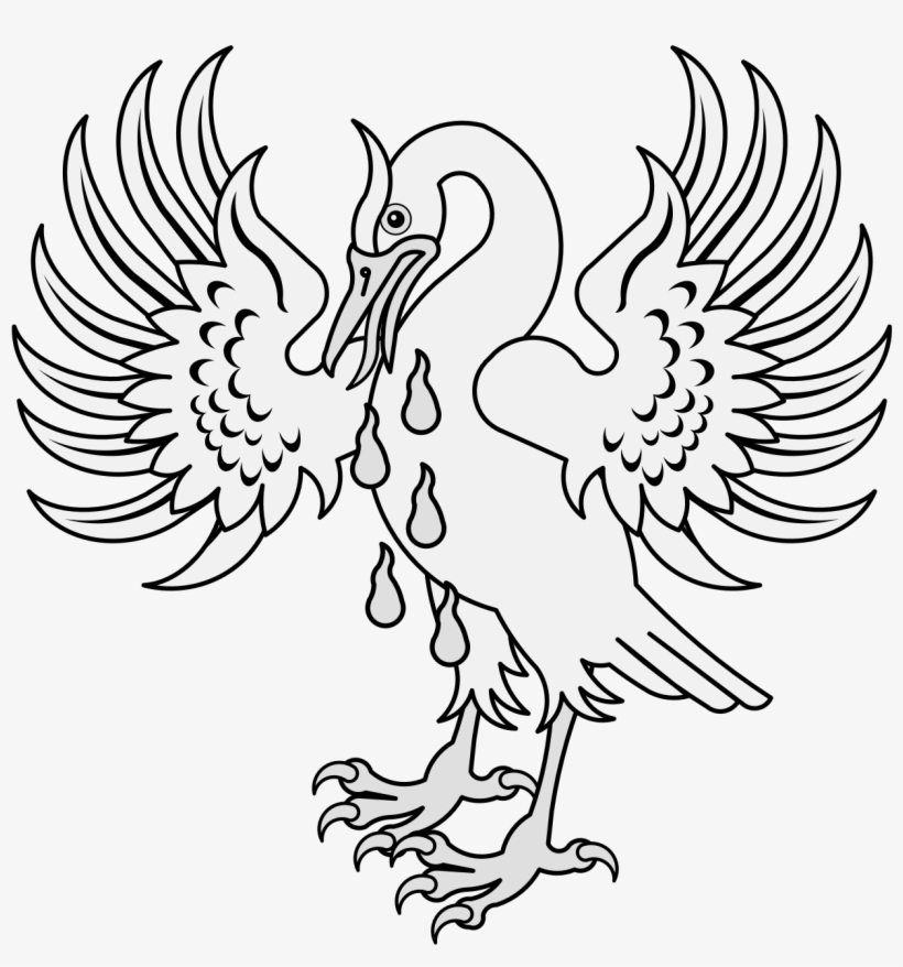 Details, Png - Heraldic Pelican, transparent png #8732815