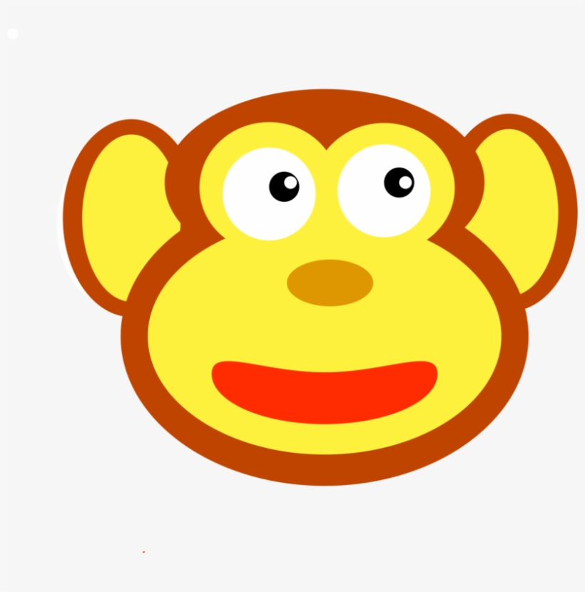 Primate Monkey Baboons Western Gorilla Smiley - Cartoon, transparent png #8733750