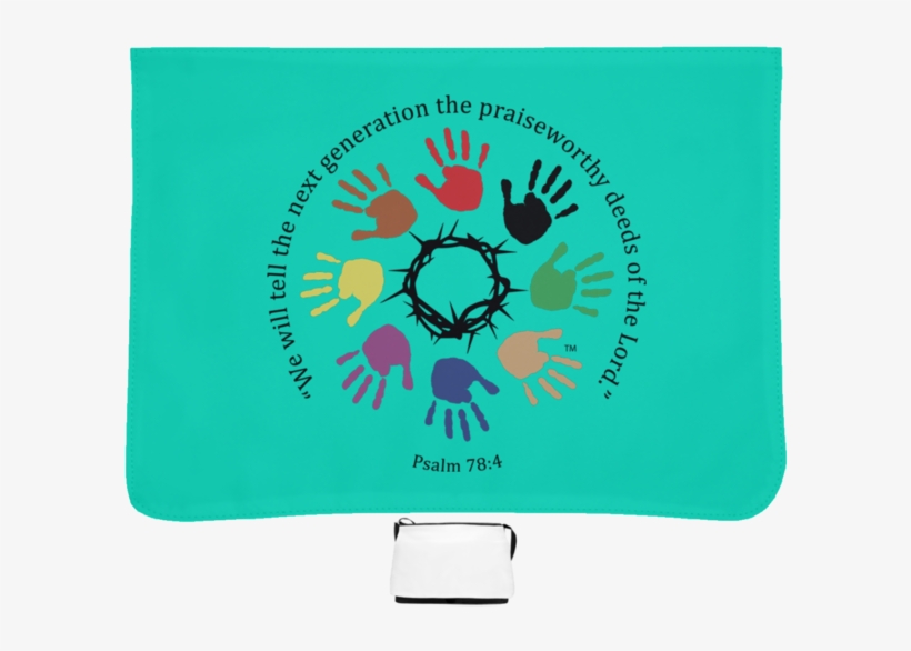 Psalm 78 4 Large Shoulder Bag - Circle, transparent png #8734274