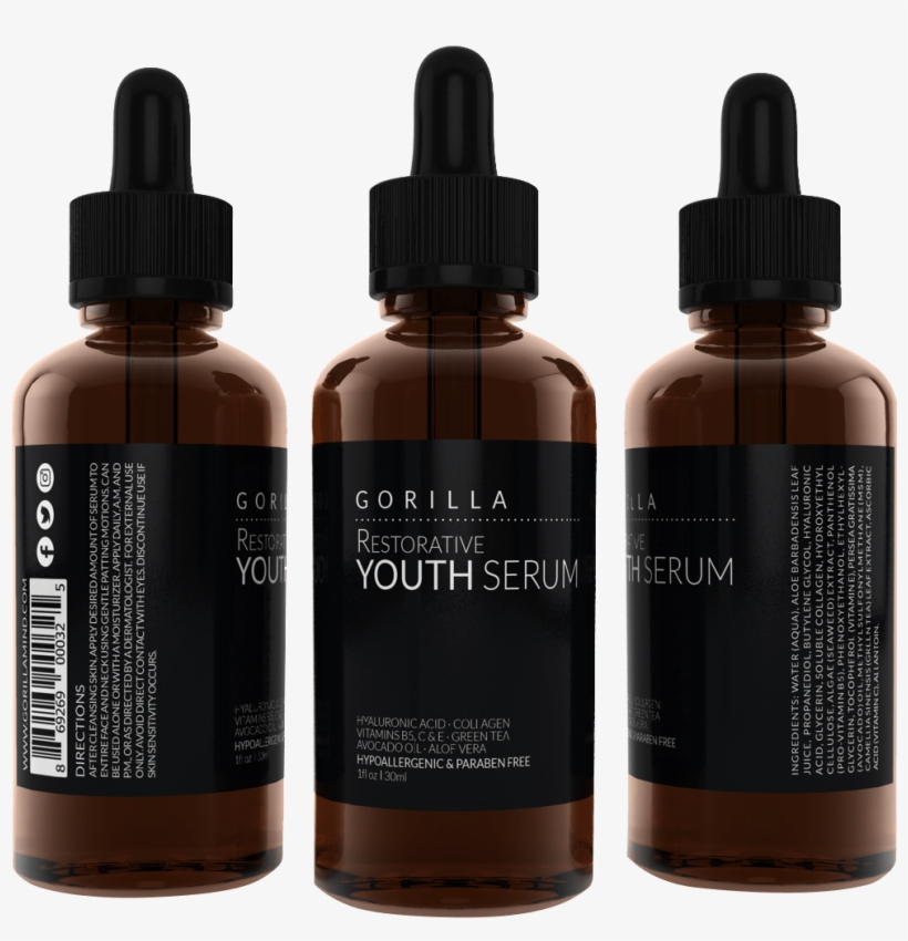 Click Here To Order Gorilla Youth Serum - Cosmetics, transparent png #8734407