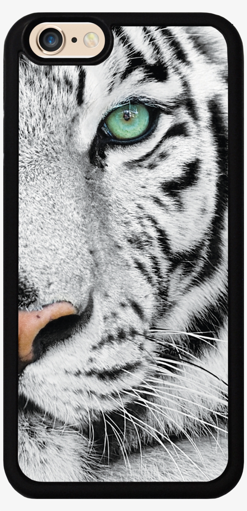 White Tiger Face Case, transparent png #8735193