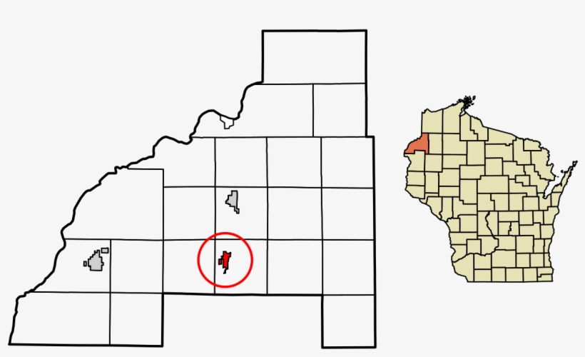 Burnett County Wisconsin Incorporated And Unincorporated - Wisconsin, transparent png #8735434