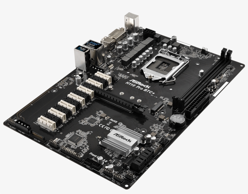 Motherboard Png Clipart - Motherboard For Mining Computer, transparent png #8735529