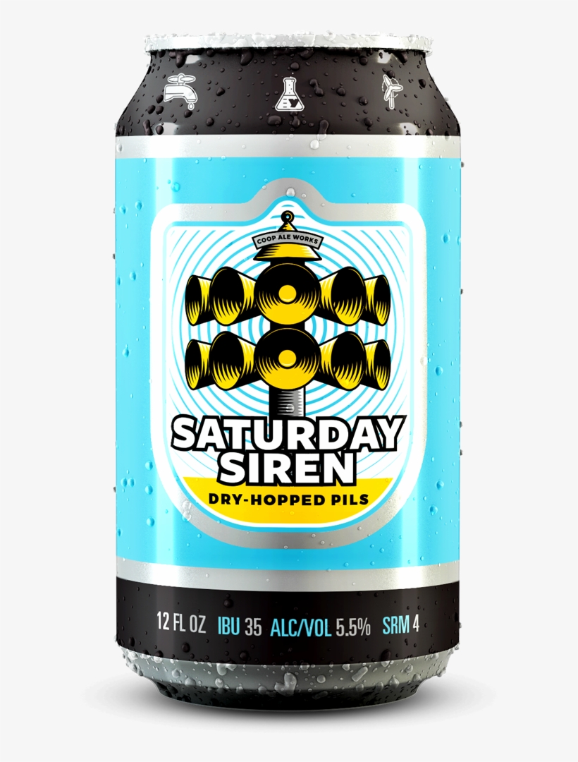 Find This Year-round - Coop Ale Works Saturday Siren, transparent png #8735574
