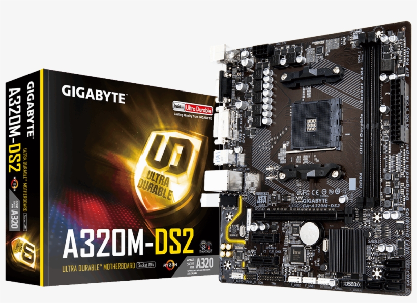 1 - 0) - Motherboard - Gigabyte Global - Gigabyte H110m M 2, transparent png #8735966