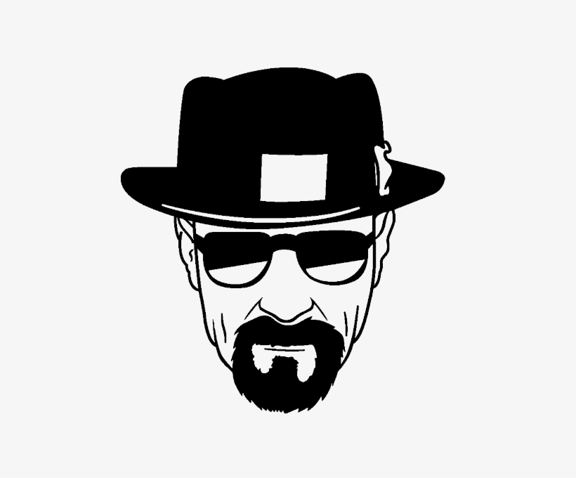 Stickers Heinsenberg 2 Ombre - Breaking Bad Png Logo, transparent png #8736065