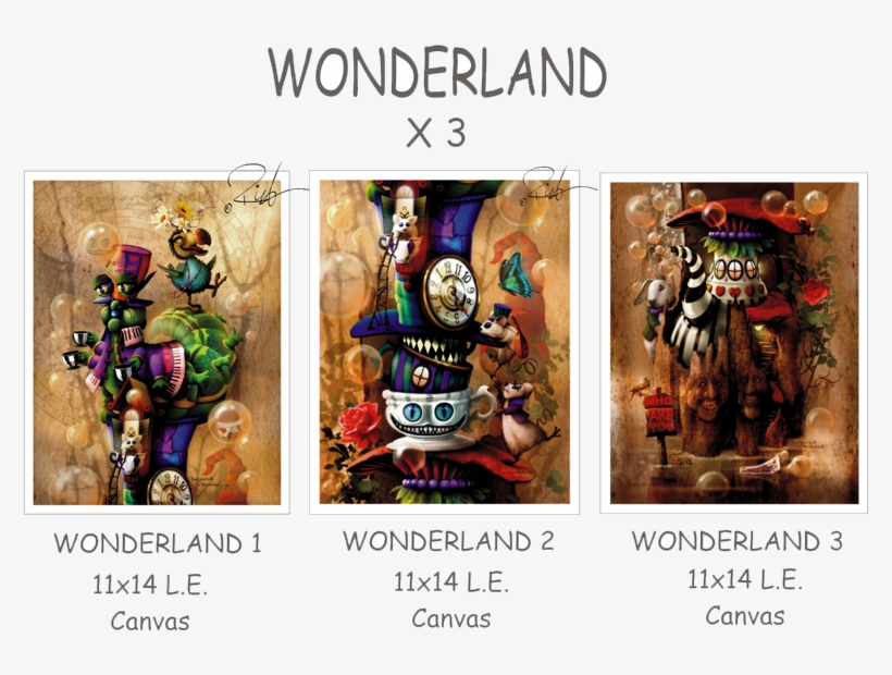 Wonderland X 3 Png, transparent png #8736200