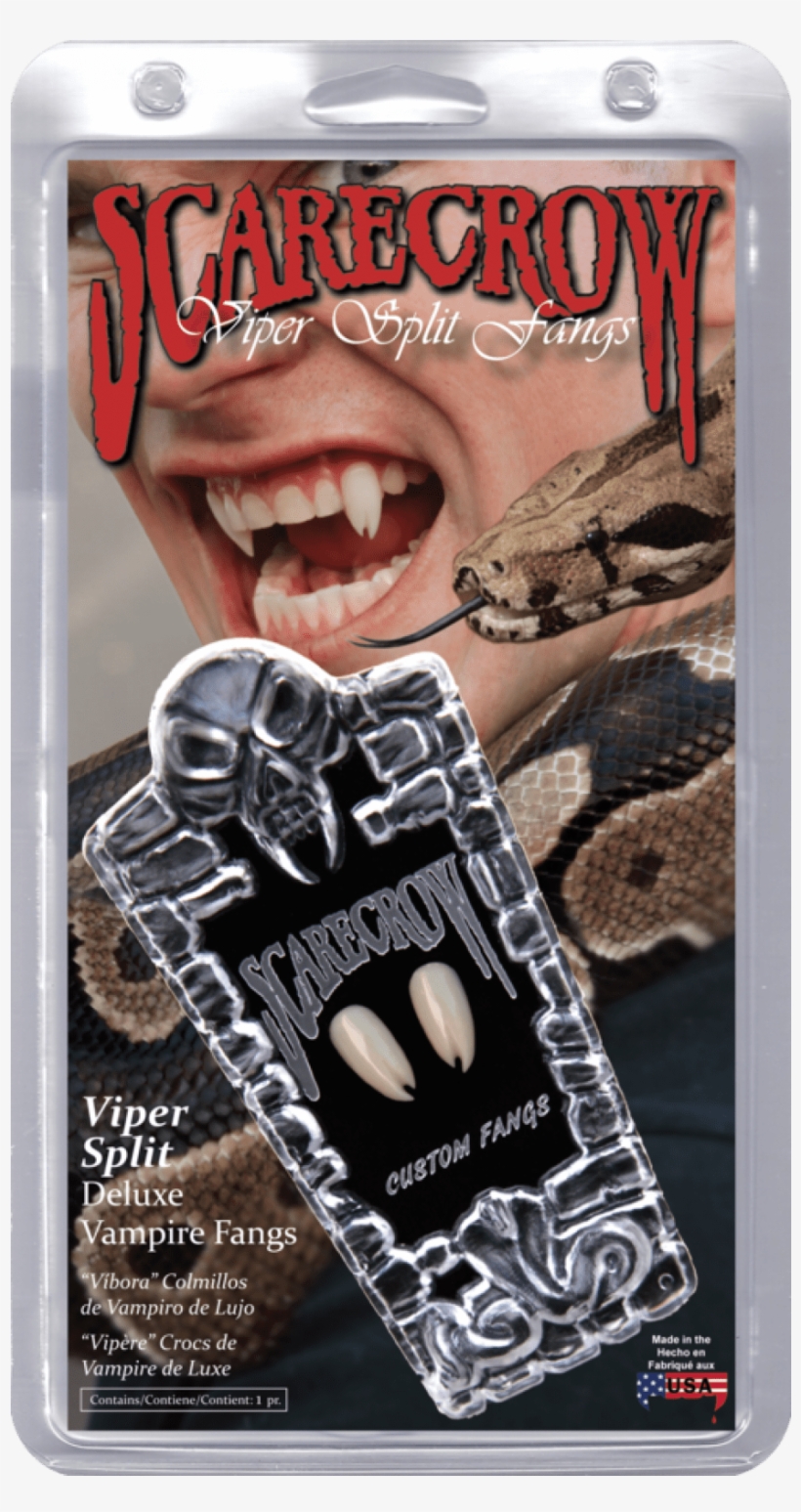 Scarecrow Viper Split Fangs - Scarecrow Fangs, transparent png #8736252