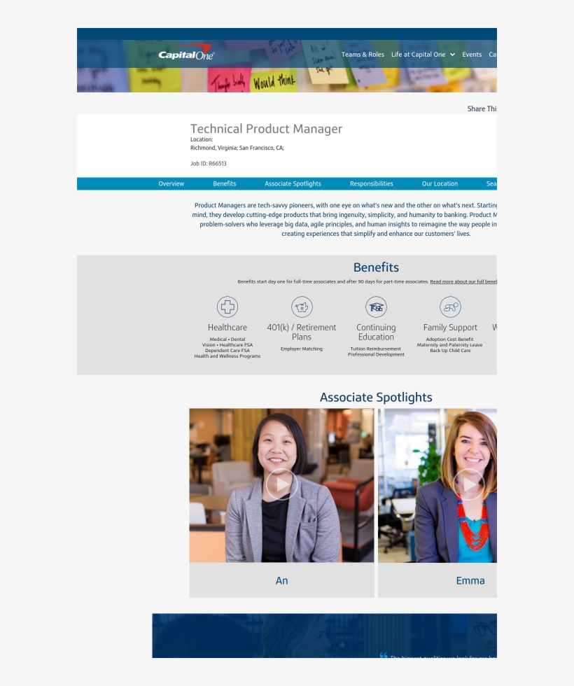 Capital One - Web Page, transparent png #8736263