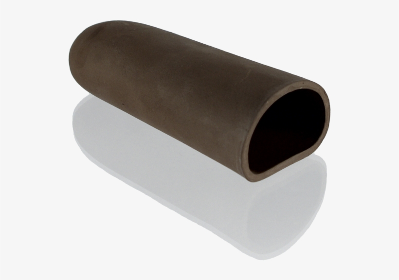 Clay Cave For Plecos, Oval, Black-brown - Wood, transparent png #8736299