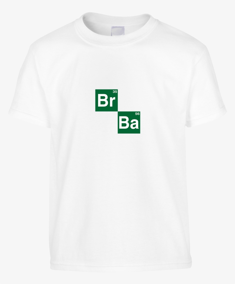 Breaking Bad Periodic Table Initials T-shirt 100% Cotton - Breaking Bad, transparent png #8736352