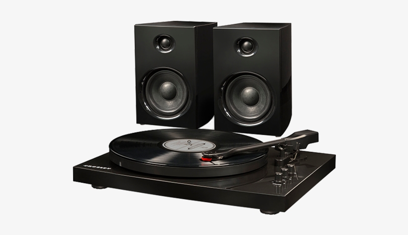 Crosley T100 Turntable System Black - Crosley T100 Turntable System, transparent png #8736680