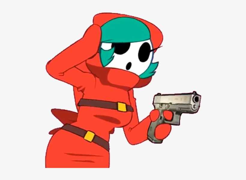 Fictional Character Cartoon Clip Art - Shy Guy Minus8, transparent png #8737258