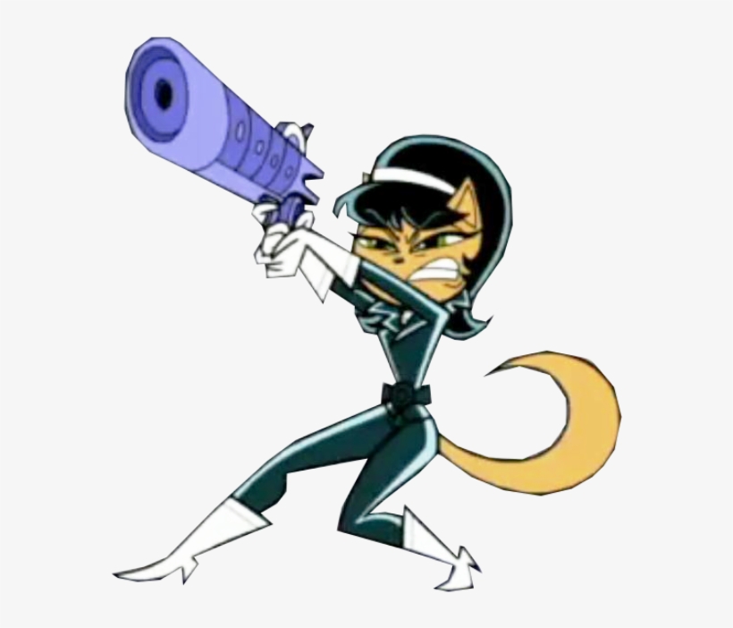 Kitty Holding Gun - Kitty Katswell Png Transparent, transparent png #8737457