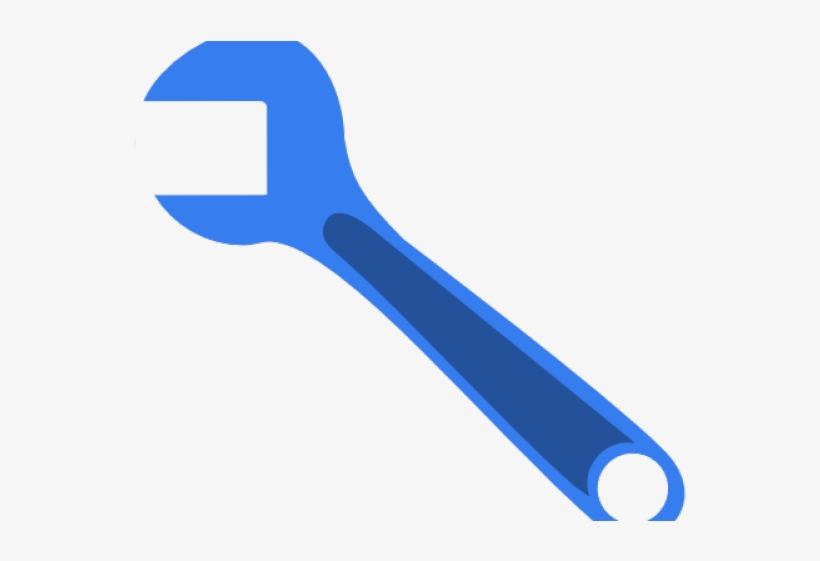 Wrench Clipart Blue, transparent png #8737637