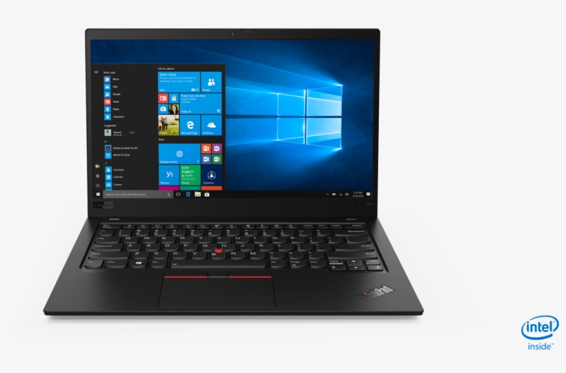 Lenovo Thinkpad X1 Carbon 2019 Adds Brighter Lcds, - Lenovo Thinkpad 2019, transparent png #8737720