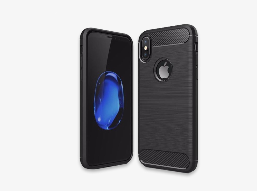 664-luxury Shockproof Armor Carbon Fiber Case For Iphone - Huawei P20 Lite Tok, transparent png #8738358