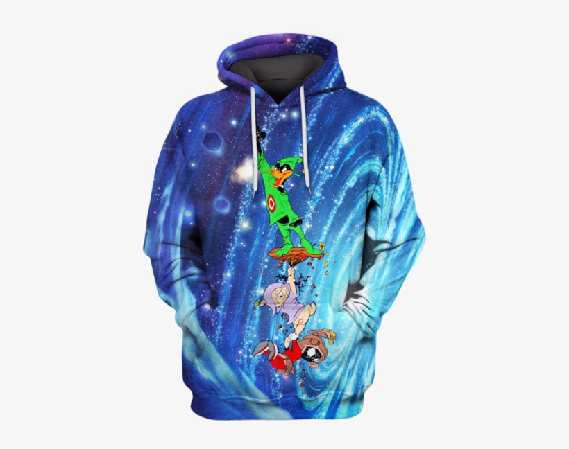3d Daffy Duck Tshirt - Hoodie, transparent png #8738961