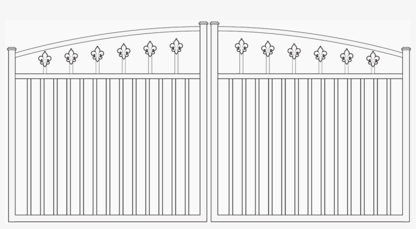 Style 4c - Picket Fence, transparent png #8739407