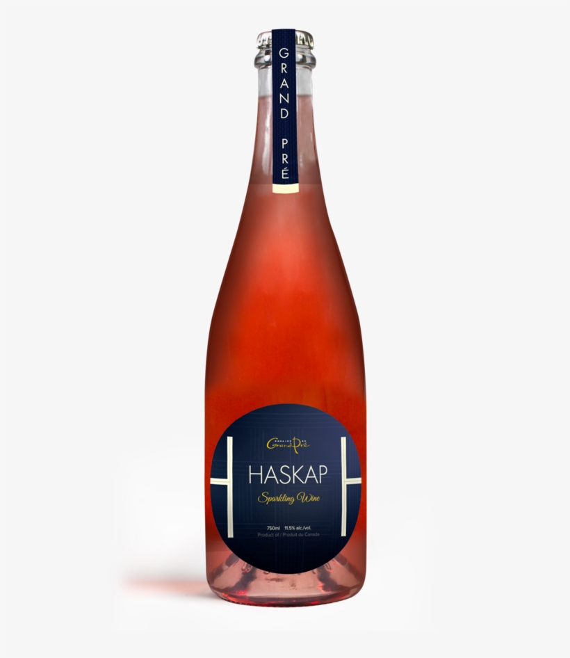 Haskap Sparkling - Glass Bottle, transparent png #8739694