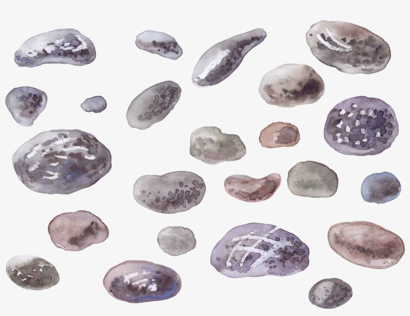 Watercolor Painting Drawing - Stone Watercolor, transparent png #8739816