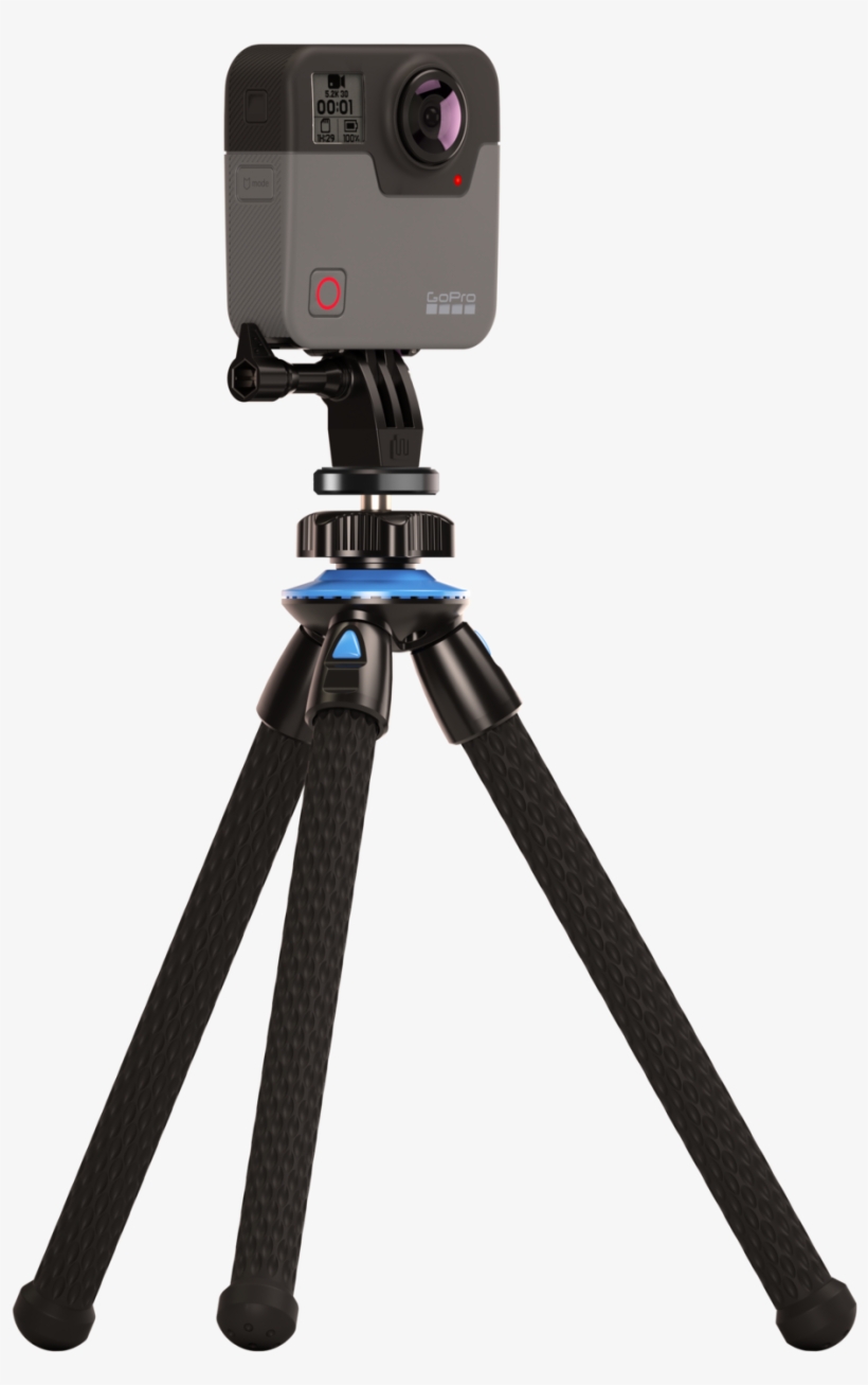 12" Flexible Tripod For Gopro & Smartphones, transparent png #8740238