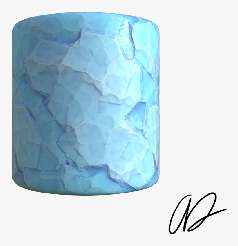 Styalized Ice Texture V5 02 - Ceramic, transparent png #8741396