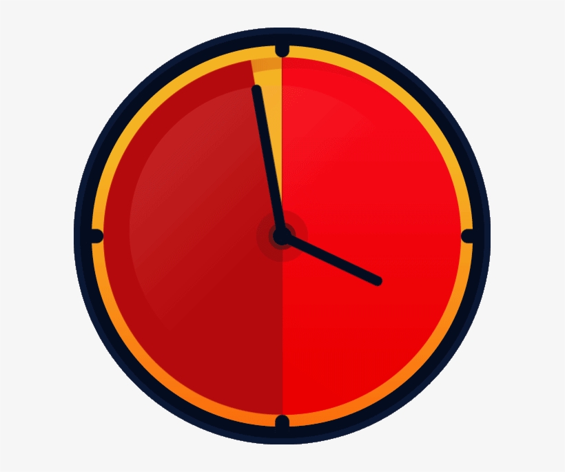 Clock At 8 30 Cliparts - Circle, transparent png #8742089