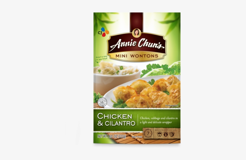 Annie Chun's Chicken And Vegetable Mini Wontons, transparent png #8742306