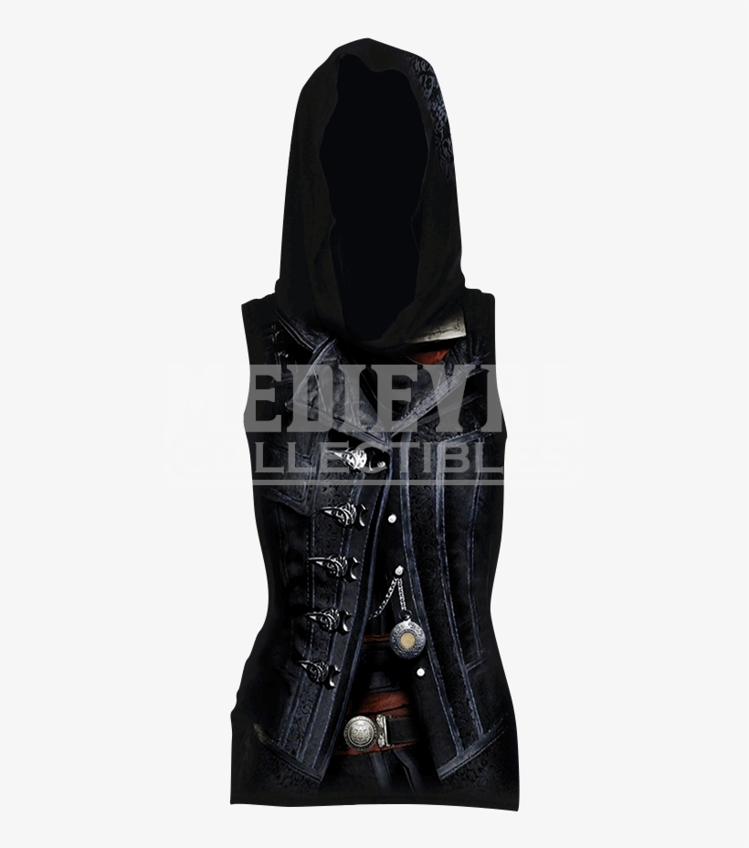Assassins Creed Syndicate Evie Hooded Tank - Assassin's Creed Syndicate, transparent png #8742420