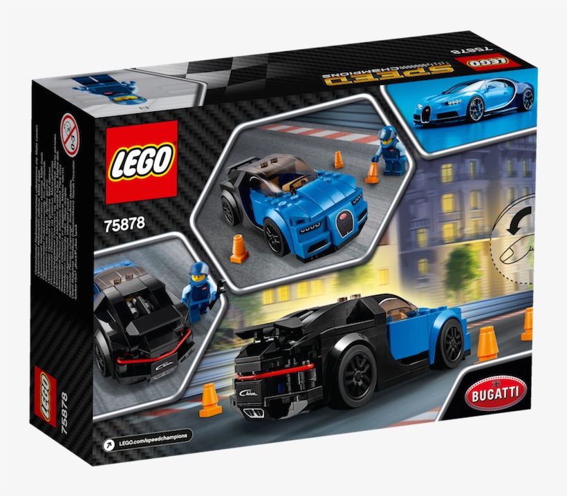75878 Bugatti Chiron - 75878 Lego, transparent png #8743081