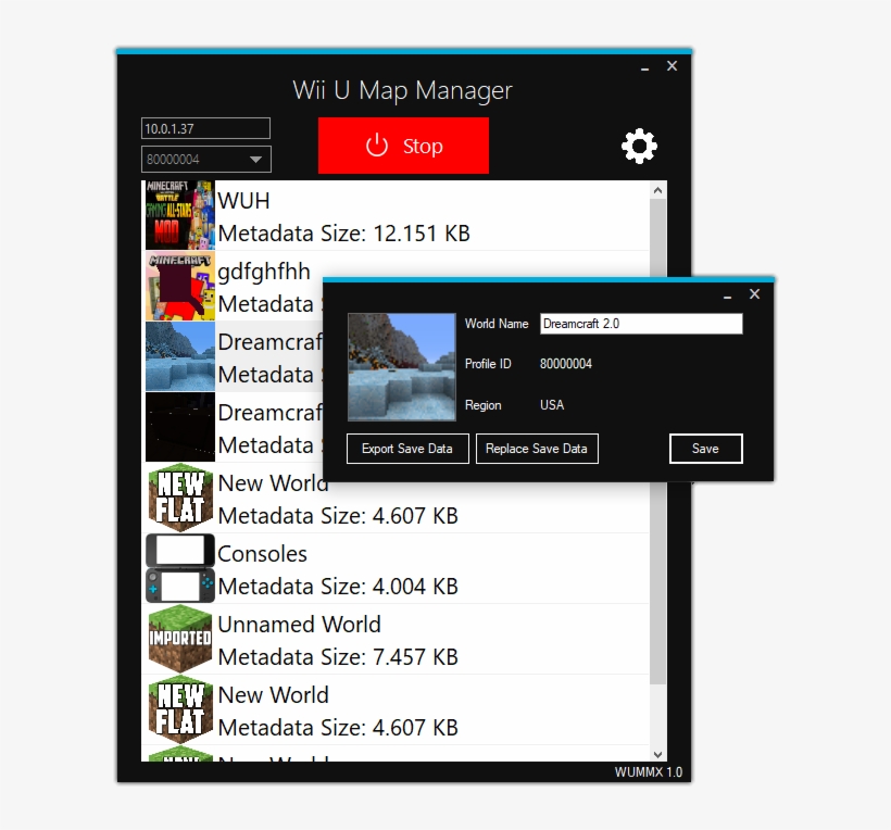 Welcome The Future Of Minecraft Wii U World Management - Minecraft Save Manager, transparent png #8743657